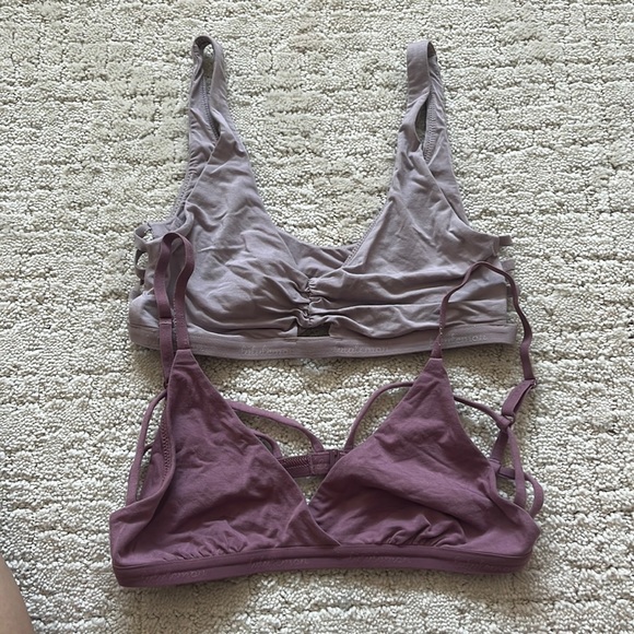 lululemon athletica Other - Lululemon Bralettes - Pink set size 4 A/B cup bundle for $35
